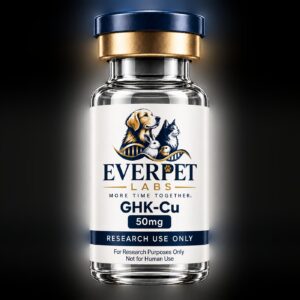 GHK-Cu 50 mg research peptide vial