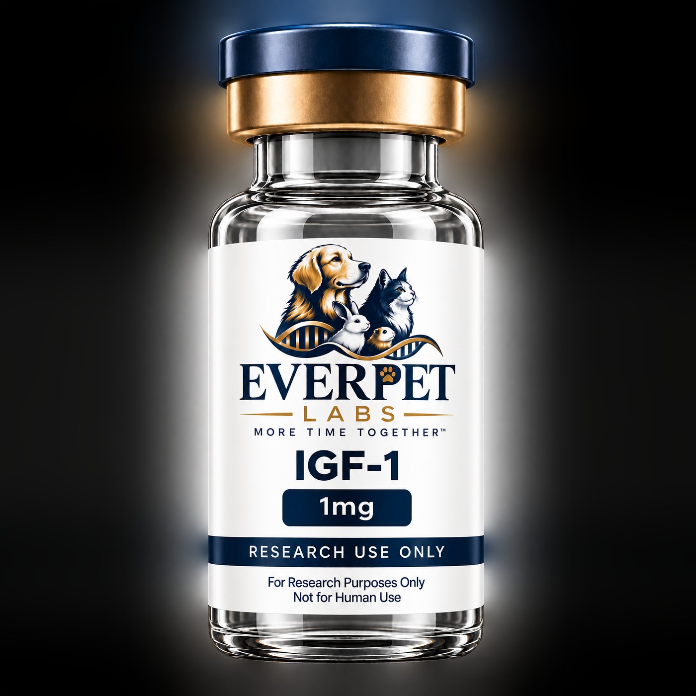 IGF-1 1 mg research peptide vial