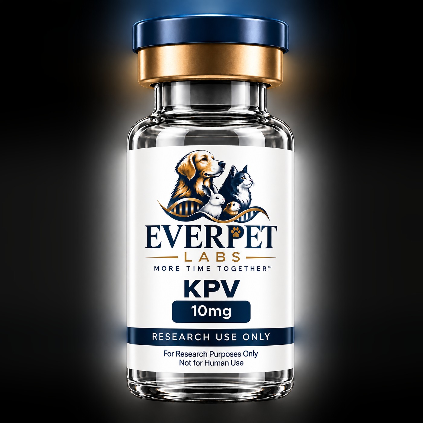 KPV 10 mg research peptide vial