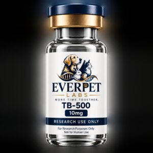 TB-500 10 mg research peptide vial