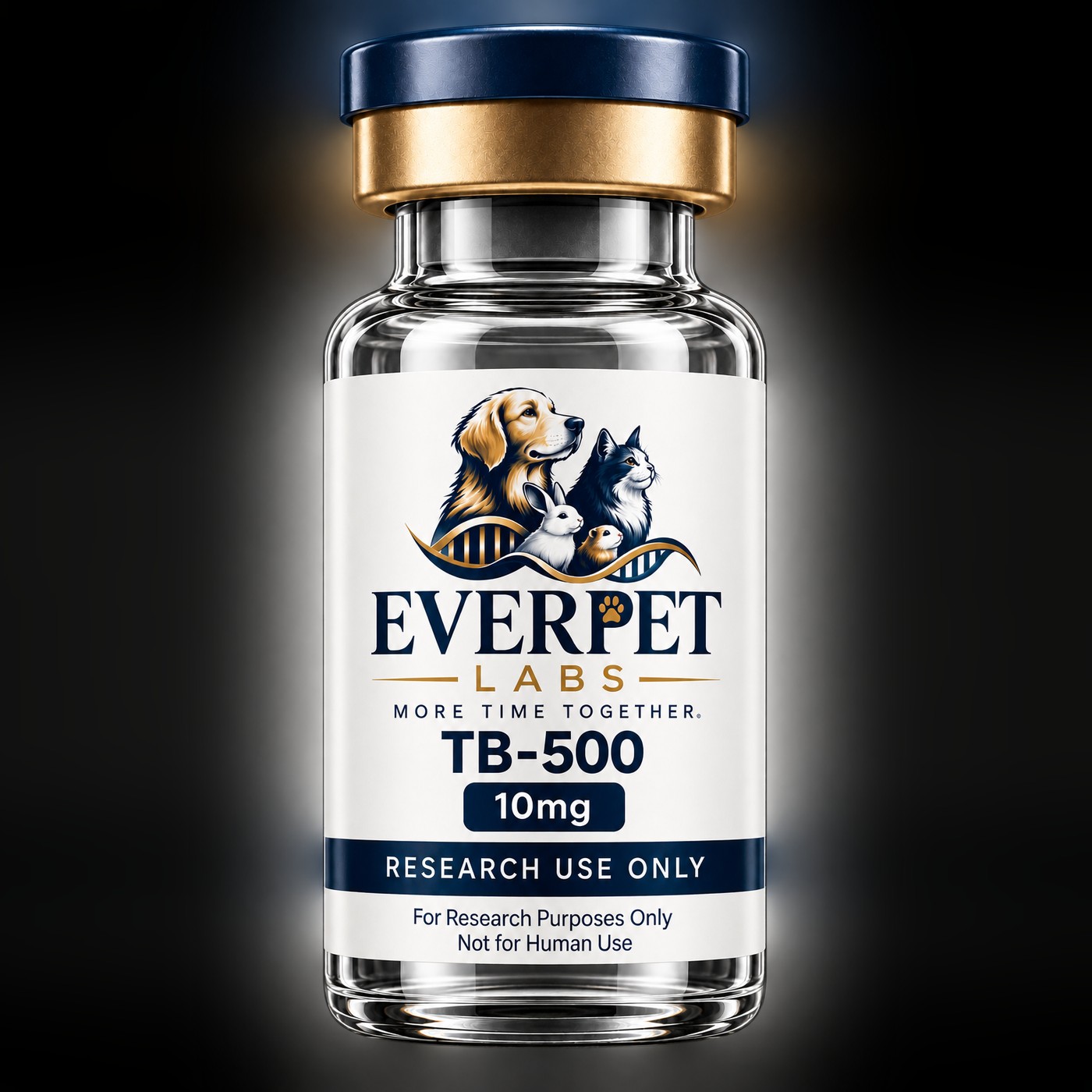 TB-500 10 mg research peptide vial